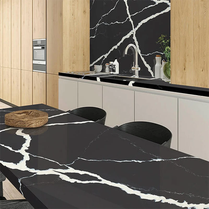 Black And White Quartz Stone Countertop Black And White Quartz Stone Countertop