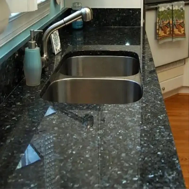 volga blue granite countertops