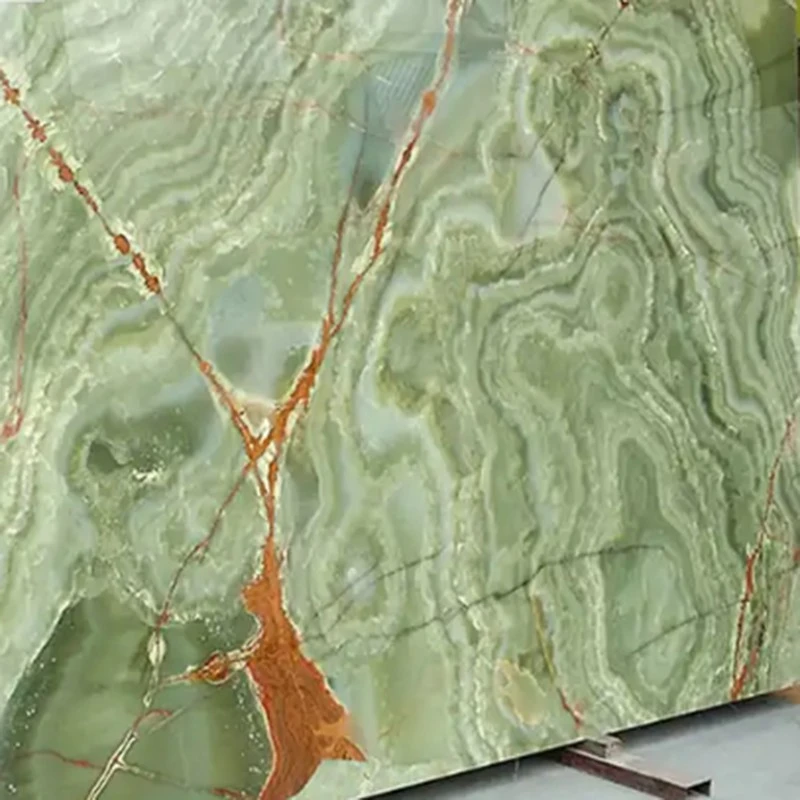 green onyx stone slab