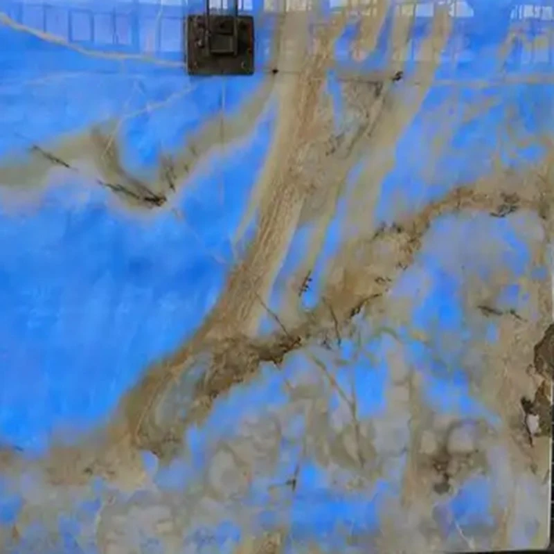 blue onyx stone slab