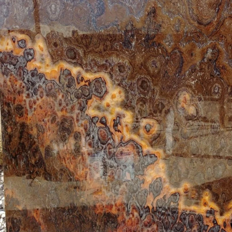 red onyx slab countertops