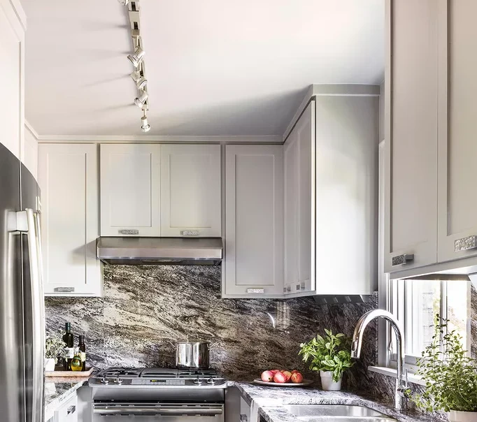 small granite countertop