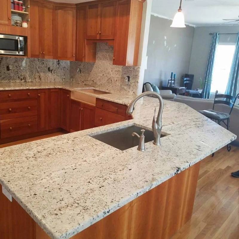 biscotti white granite countertops