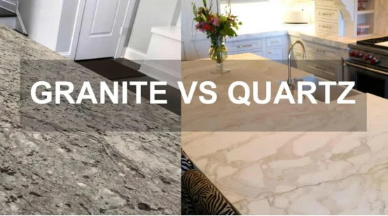 man made granite countertops vs quartz