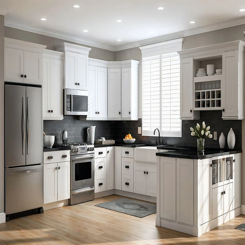 White Shaker Cabinets Wholesale