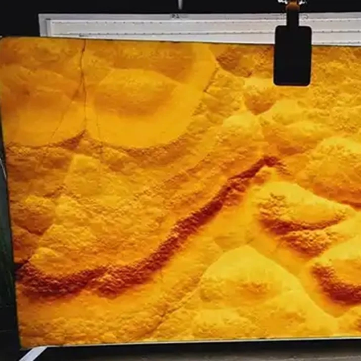 Yellow Onyx Slab Countertop