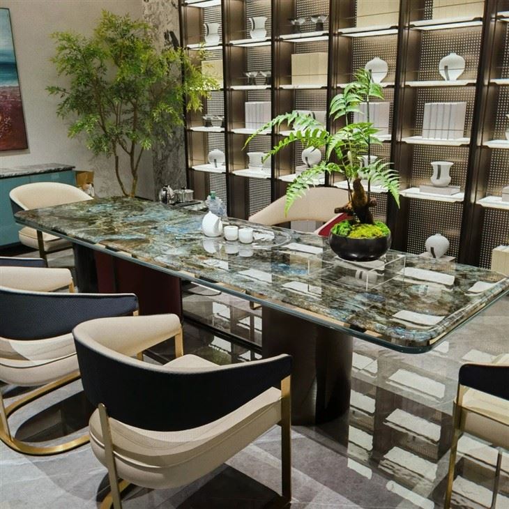 Blue Jade Tea Table