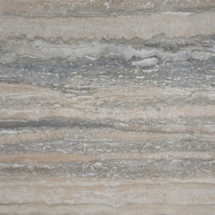 Blue Silver Travertine Slab