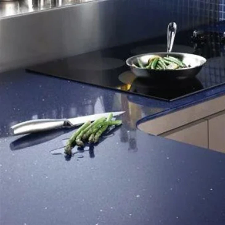 Blue Sparkle Kitchen Worktops Blue Sparkle Kitchen Worktops