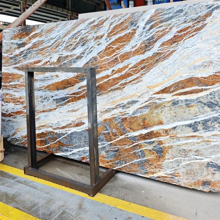 Cowboy Blue Marble Large Board