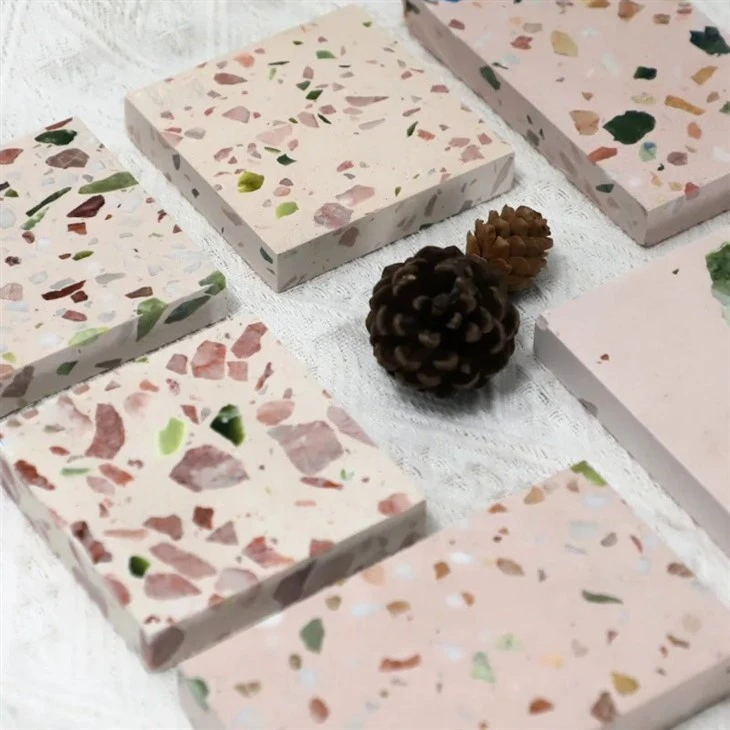 Dream Paris - Pink Green Terrazzo