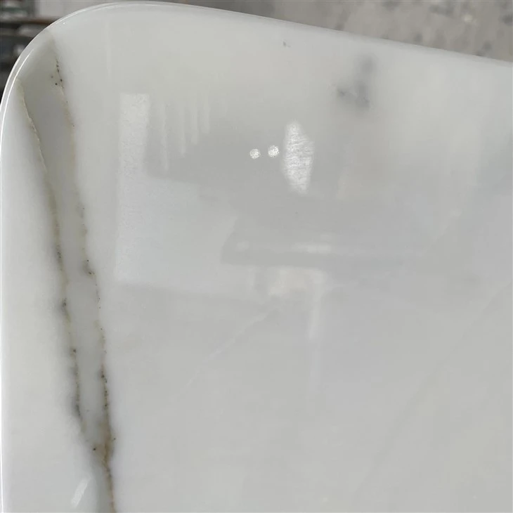 Fish Maw White Composite Aluminum Honeycomb Countertop