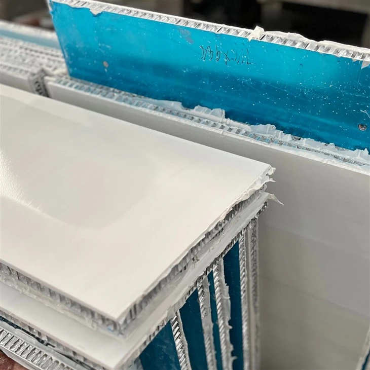 Galaxy White Composite Aluminum Honeycomb