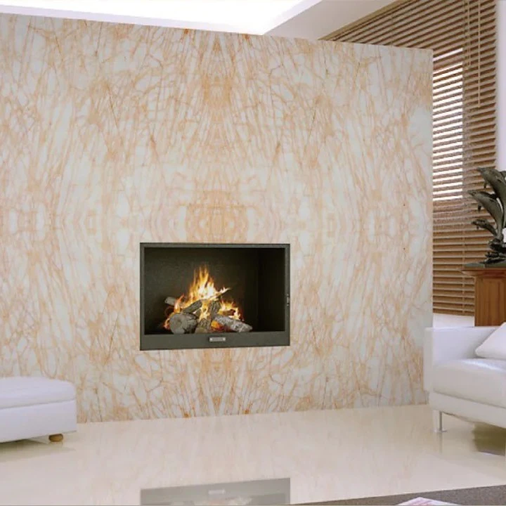 Golden Spider Marble