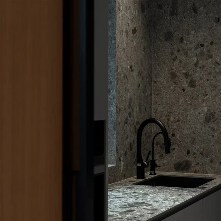 Grey Terrazzo