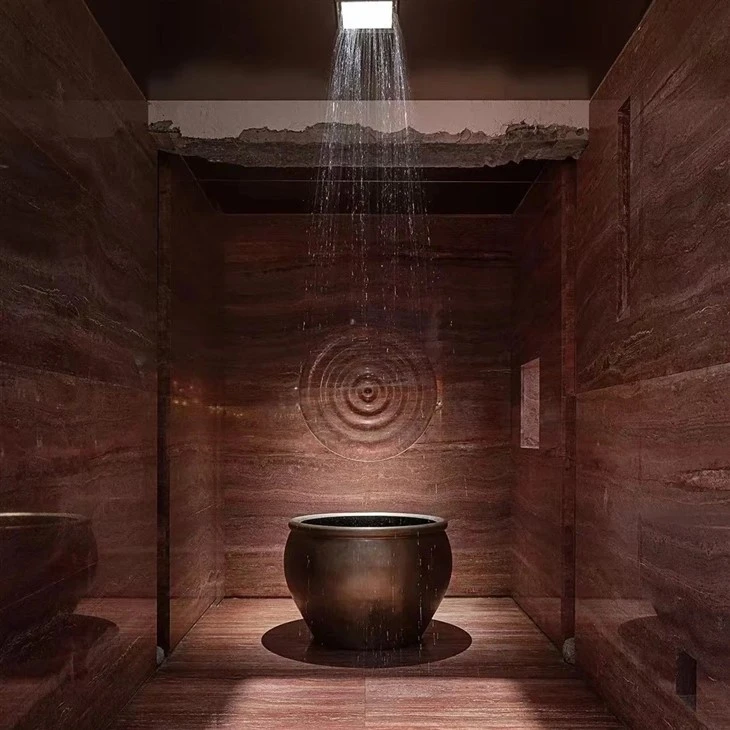 Iran Red Travertine