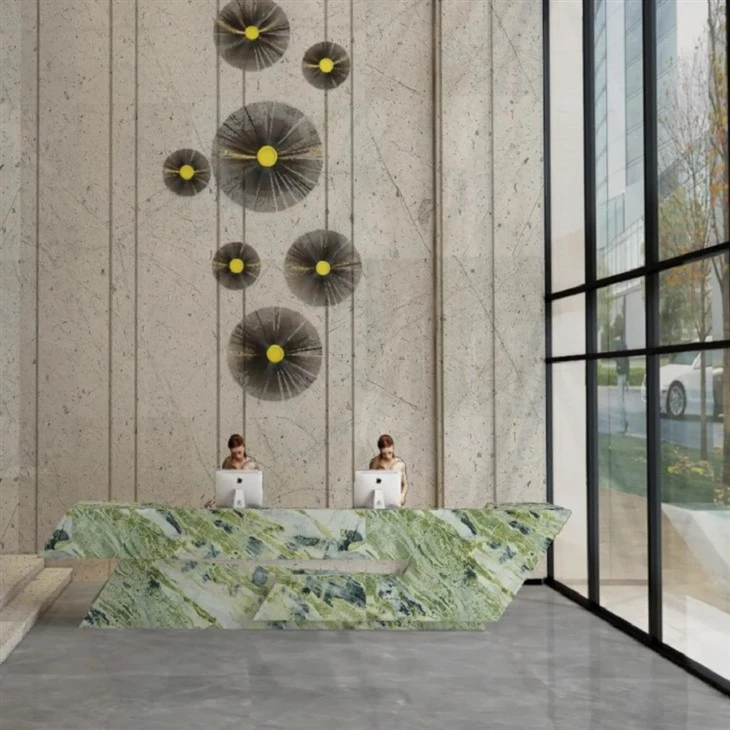 Irish Green Marble Decoration Stone