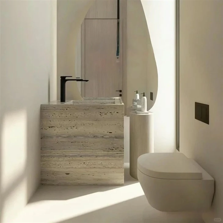 Italian Rice White Cave Stone