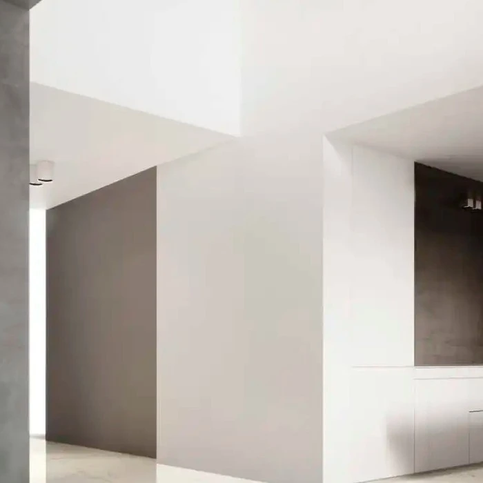 Italian Snowflake White Marble