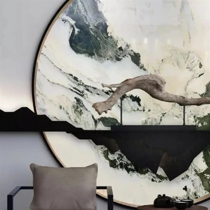 Landscape Painting Stone