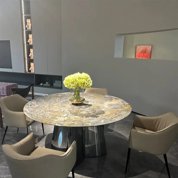 Palisandro Blue(Italy) Dining Table