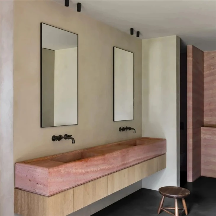 Pink Travertine