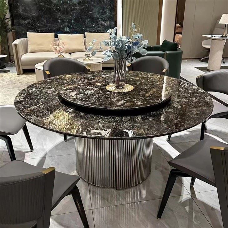 Platinum Diamond Dining Table