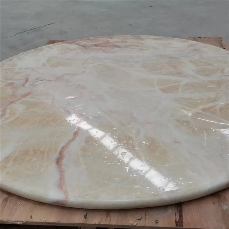 Powder Jade Composite Aluminum Honeycomb Round Table