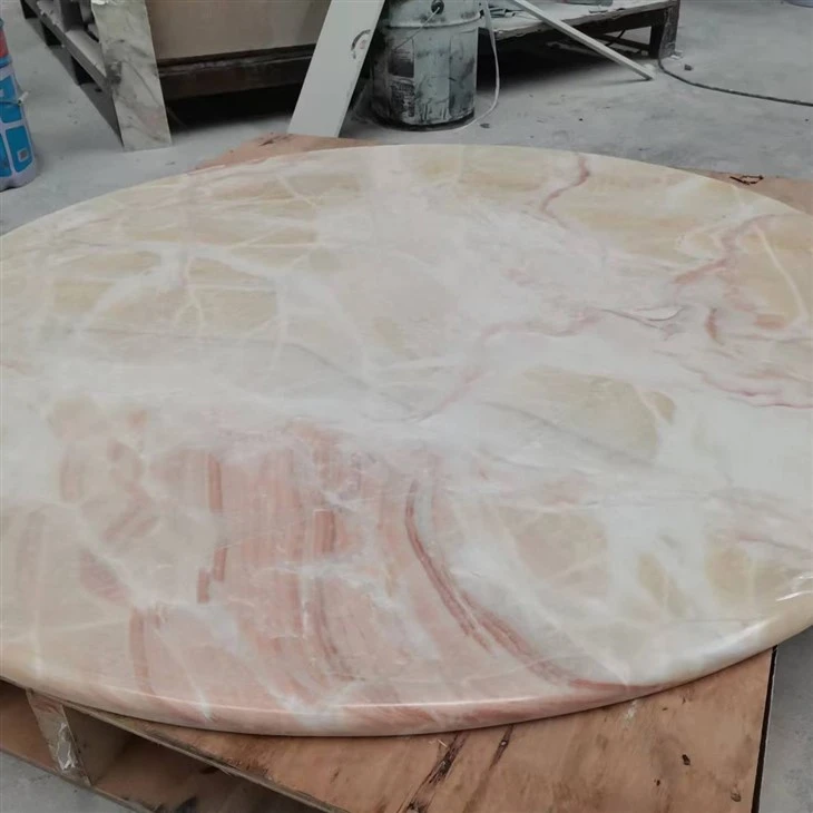 Powder Jade Composite Aluminum Honeycomb Round Table