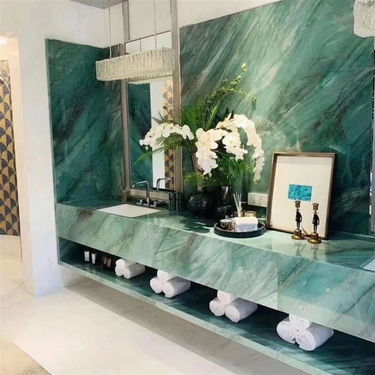 Vivid Green Luxury Stone
