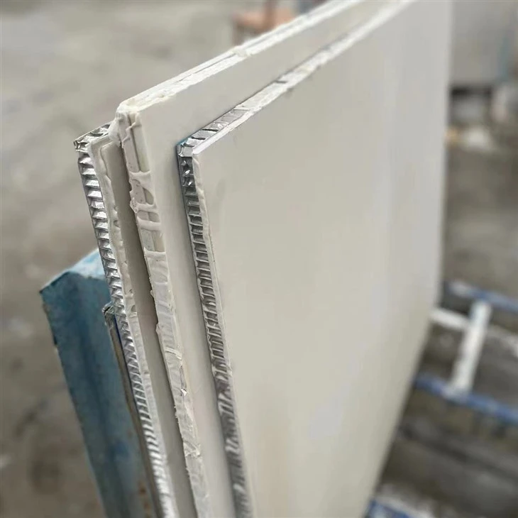 White Marble Composite Aluminum Honeycomb
