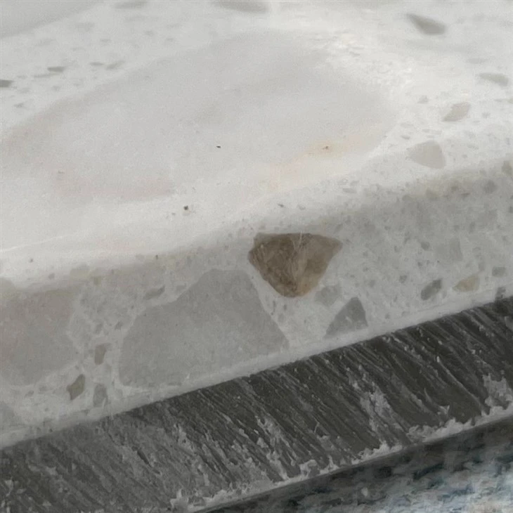 White Terrazzo Compound Acrylic