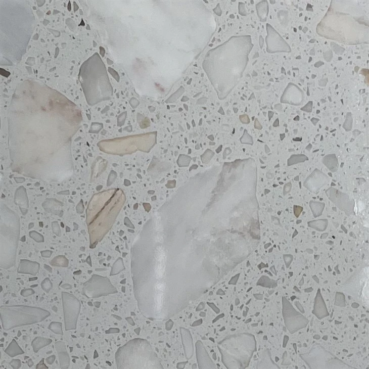 White Terrazzo Compound Acrylic