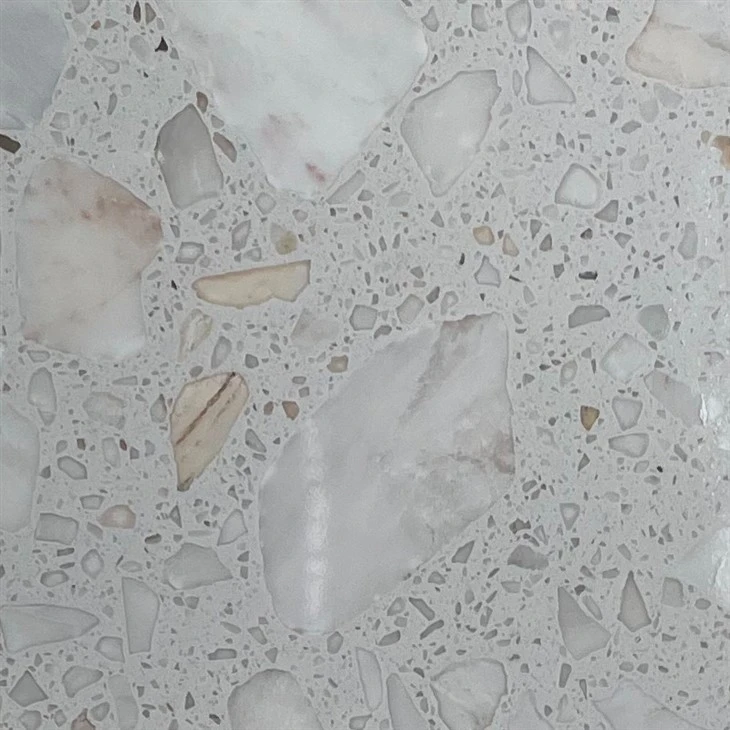 White Terrazzo Compound Acrylic