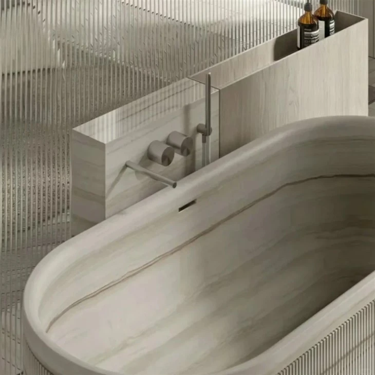 White Wood Marble